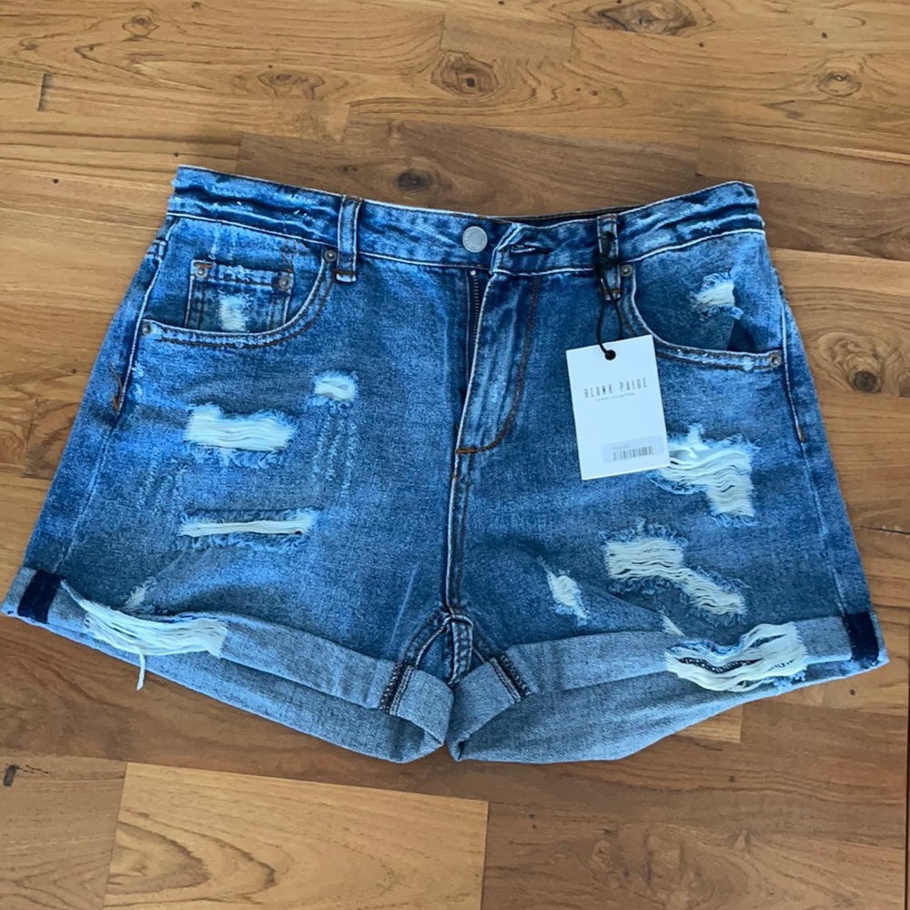 Blank Paige denim shorts size 29 (nwt)